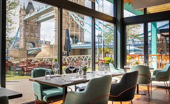 The vicinity at Tower Hotel London with a view of tower bridge