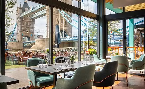 The vicinity at Tower Hotel London with a view of tower bridge