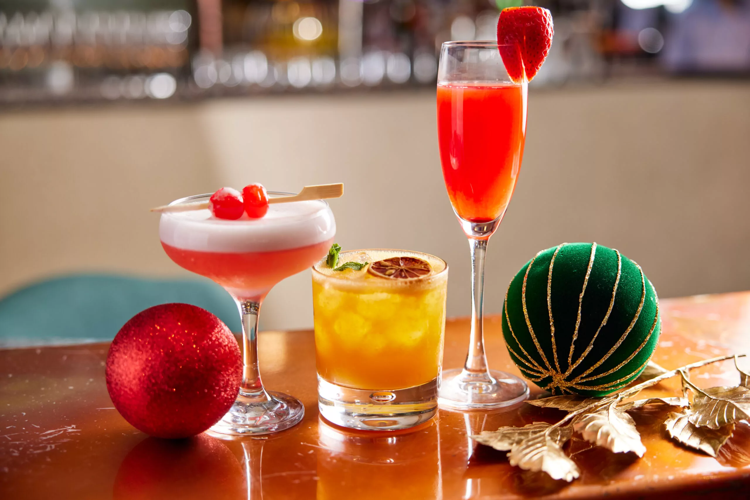 Christmas cocktails at the Tower Hotel